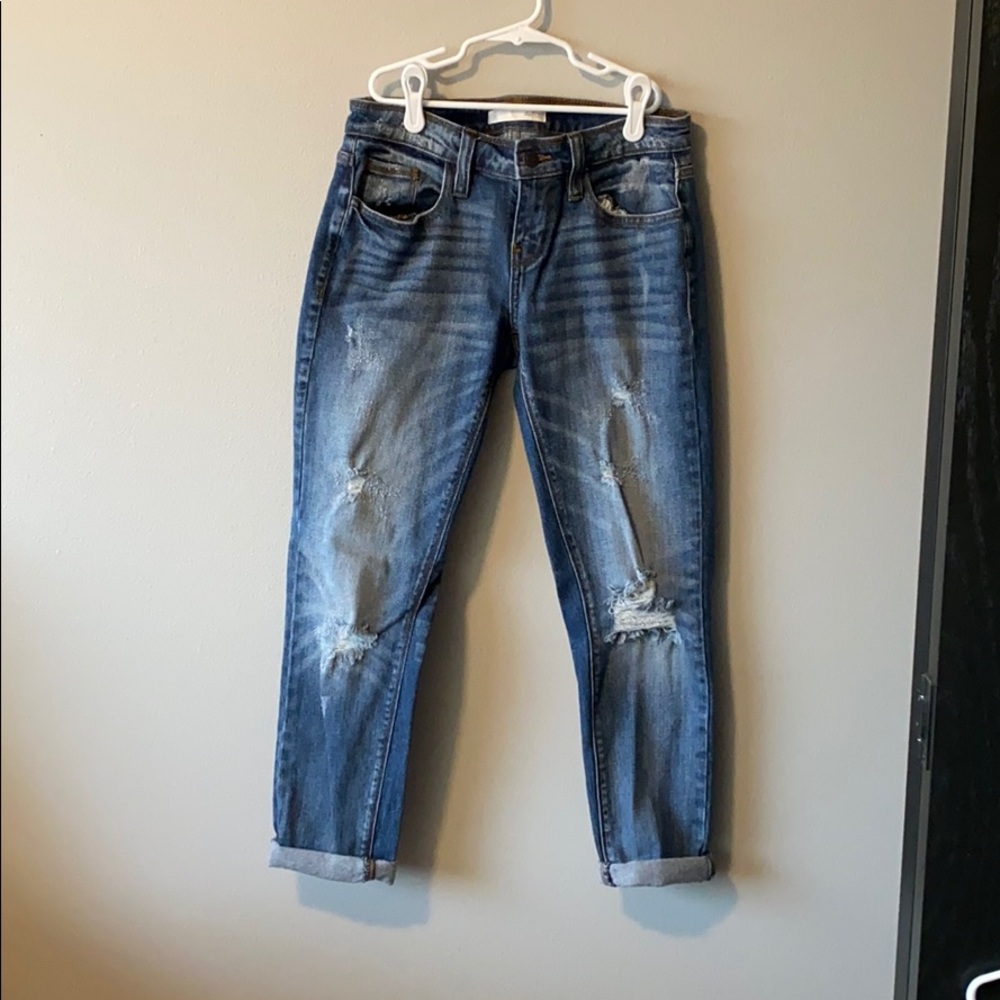 Daytrip lynx slouchy ankle straight jean